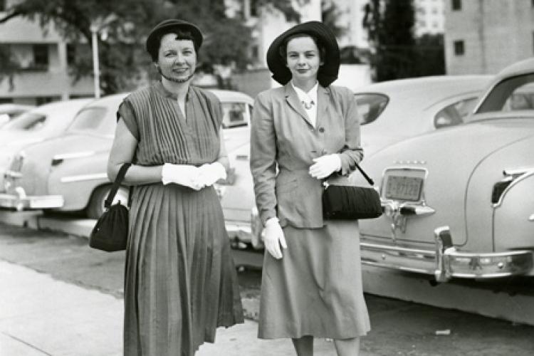 Roberta Applegate and Dorothy Jurney.